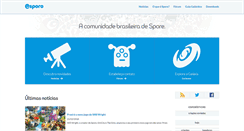 Desktop Screenshot of esporo.net